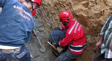 Kahramanmaraş’ta kendi kazdığı toprağın altında kaldı hayatını kaybetti