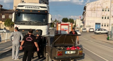 Kahramanmaraş’ta otomobil ile tır çarpıştı: 1 yaralı