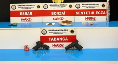 Kahramanmaraş’ta Uyuşturucu Ticareti Yapan Şüpheli Suçüstü Yakalandı