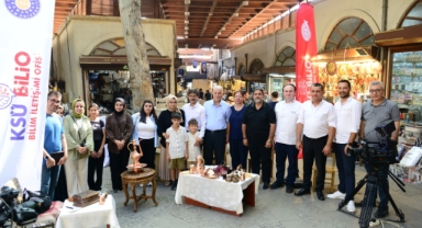 KSÜ, Bilimle Halkı Buluşturan İkinci Etkinliğini Kapalı Çarşı'da Gerçekleştirdi