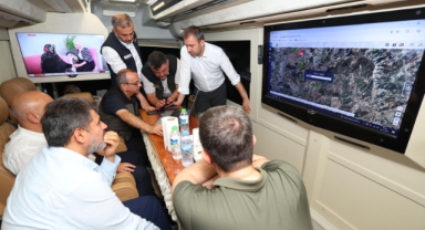 Onikişubat Belediyesi tüm birimleriyle yangın bölgesinde teyakkuzda