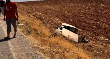 Afşin’de otomobil takla attı: 2 yaralı