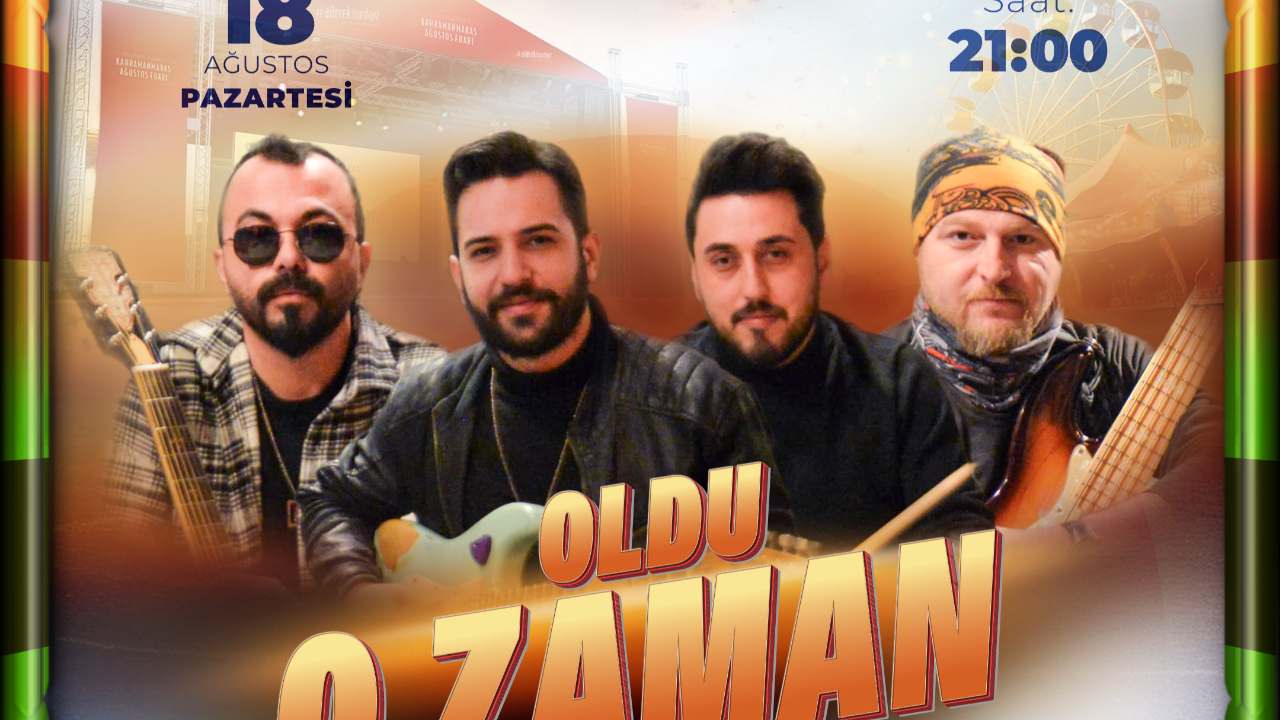 Ağustos Fuarı’nda Sahne “Oldu O Zaman”ın