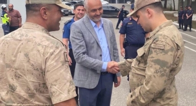 Andırın’da Bir Saatliğine Asker Olmanın Mutluluğu Yaşandı