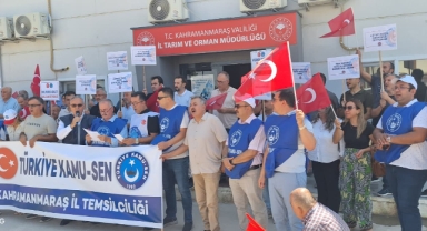 Bizler, emeğin, alın terinin ve kamu hizmetinin temsilcileriyiz.