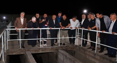 İçmesuyu Arıtılarak Şebekeye Verilmeye Başlandı