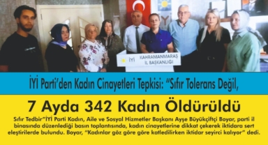 İYİ Parti’den Kadın Cinayetleri Tepkisi: “Sıfır Tolerans Değil, Sıfır Tedbir”