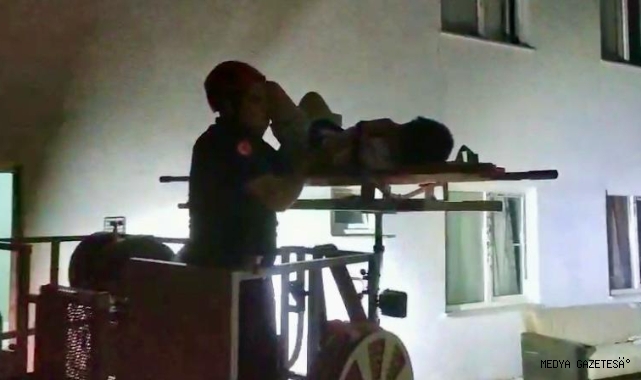 Kahramanmaraş’ta balkondan düşen çocuk yaralandı