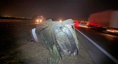 Kahramanmaraş’ta bu otomobilden sağ kurtuldular