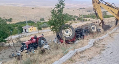 Kahramanmaraş’ta kendi kullandığı traktörün altında kalan çocuk öldü