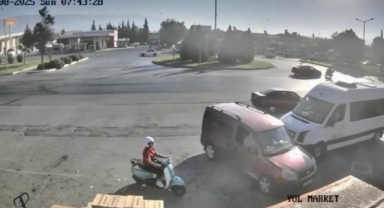 Kahramanmaraş’ta otomobil ile motosiklet çarpıştı