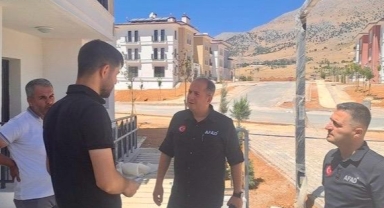 Nurhak’ta Afet Konutları Yerinde İncelendi