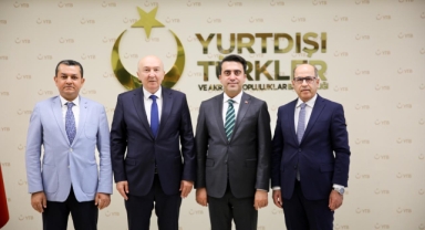 Rektör Yasım’dan YTB Başkanı Turus’a Hayırlı Olsun Ziyareti