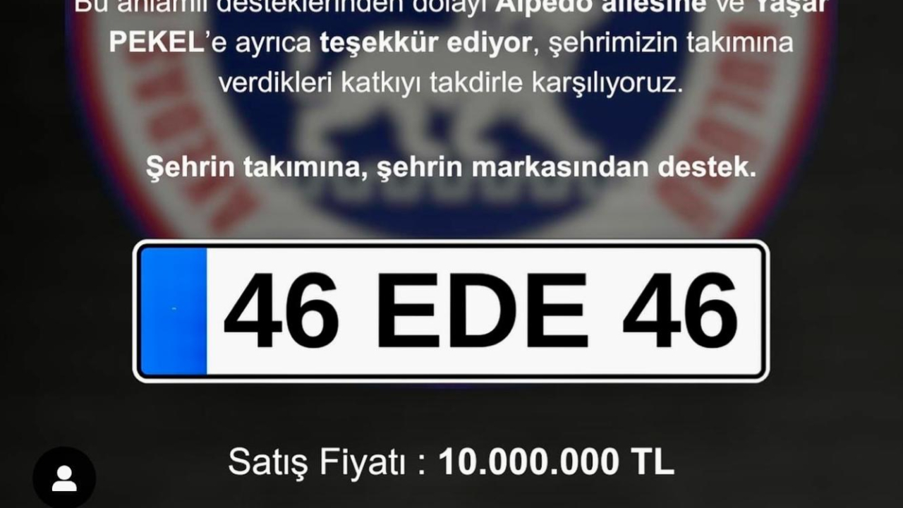 Şehrin markası Alpedo,