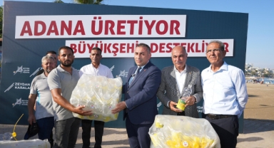 Adana üretiyor, Büyükşehir ve Yumurtalık destekliyor