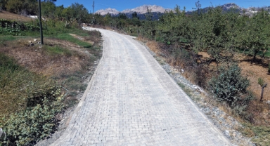 Büyükşehir’den Andırın Kırsalına Estetik Dokunuş