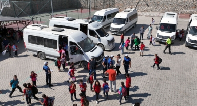 Büyükşehir Zabıtası Öğrenci Servislerini Denetledi