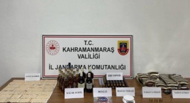 Kahramanmaraş’ta kaçak alkol operasyonu