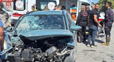 Kahramanmaraş’ta otomobil ile tır çarpıştı: 2 yaralı 