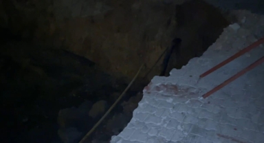 Kahramanmaraş’ta temel kazasında toprak kaydı 