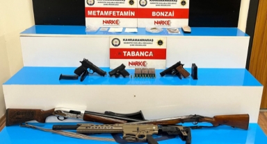Kahramanmaraş’ta Uyuşturucu ve Silah Operasyonu: 1 Kişi Tutuklandı