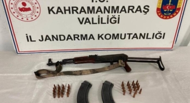 Kahramanmaraş’ta uzun namlulu silah ele geçirildi