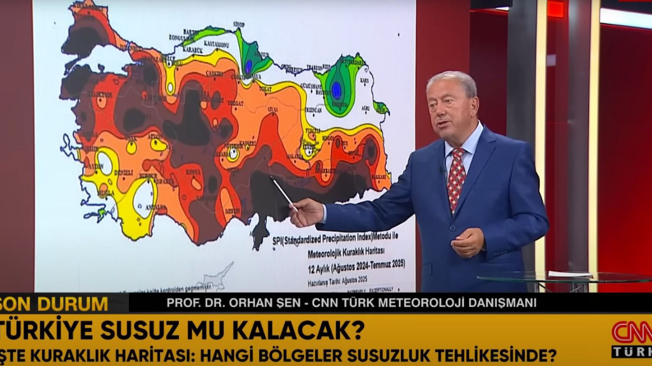 Meteoroloji Danışmanı Şen; “Kahramanmaraş’a Hiç Yağış Düşmedi”