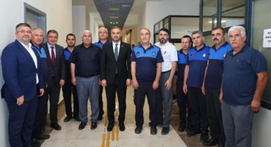 Onikişubat Belediye Başkanı Hanifi Toptaş’tan Zabıta Teşkilatının 199. Yılına Kutlama ve ziyaret