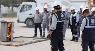 AKEDAŞ Elektrik Dağıtım A.Ş.’den Yangın Tatbikatı