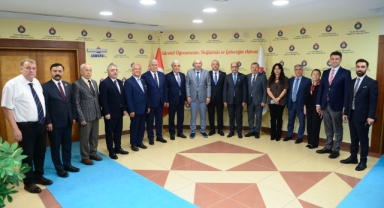 Azerbaycan Heyetinden KSÜ Rektörü Yasım’a Ziyaret