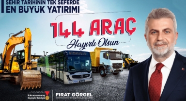 Büyükşehir’den Tarihi Araç Yatırımı; 144 Hizmet Aracı Filoya Kazandırıldı