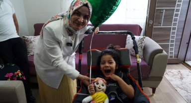 Büyükşehir’den Yürek Isıtan Ziyaret; Serebral Palsi Hastalarına Anlamlı Destek