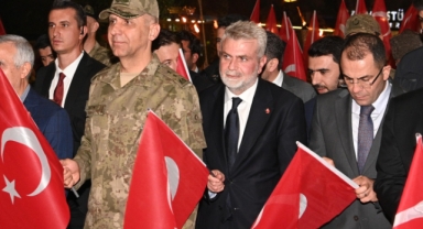 Cumhuriyet Yürüyüşü’nde Kahramanmaraş Tek Yürek Oldu