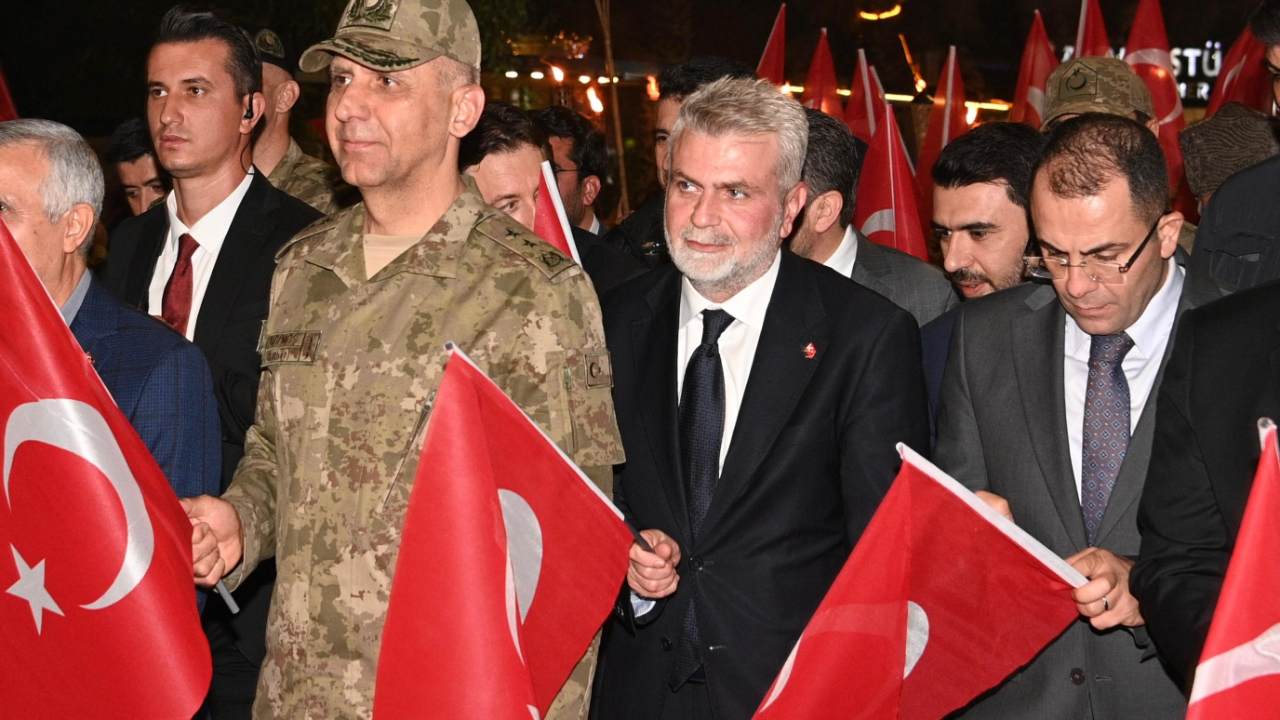 Cumhuriyet Yürüyüşü’nde Kahramanmaraş Tek Yürek Oldu