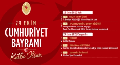 Cumhuriyetin 102. Yılı Çeşitli Etkinliklerle Kutlanacak