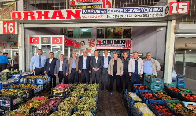 Esnaf Odaları Birliği Başkanı Ahmet Kuybu’dan Kahramanmaraş Gıda Maddeleri ve Kabzımallar Odası Başkanı Halit Orhan’a Anlamlı Ziyaret