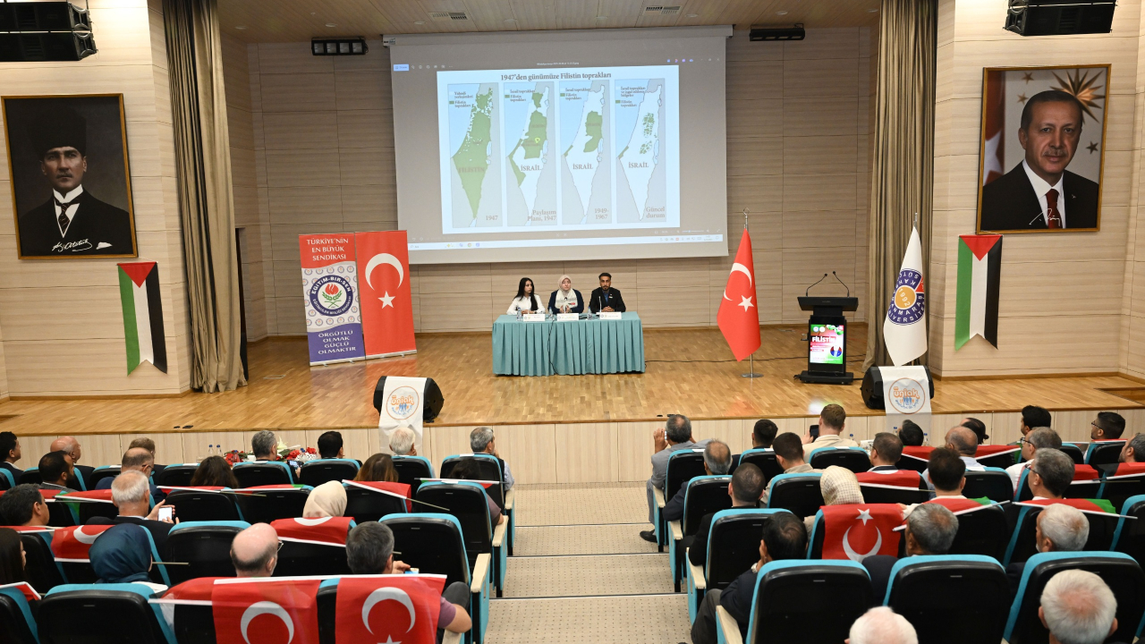 “Filistin Dünyanın Neresinde?” Konferansı KSÜ’de Gerçekleştirildi