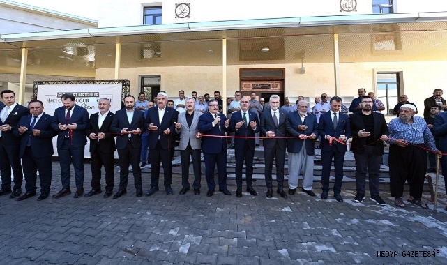 HACI OSMAN UĞUR CAMİİ DUALARLA İBADETE AÇILDI