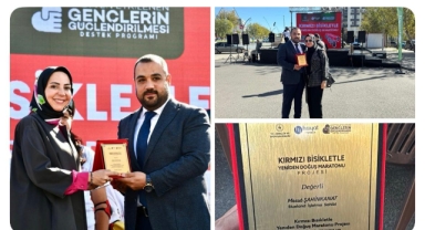 Hayırsever İş İnsanı Mesut Şahinkanat’a Anlamlı Plaket