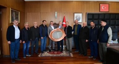 İMALATÇILARI VE DÖKÜMCÜLER ODASI’NDAN BAŞKAN GÖRGEL’E ZİYARET