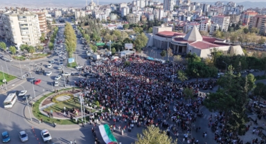 Kahramanmaraş, Gazze İçin Tek Yürek Oldu