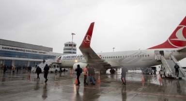 Kahramanmaraş Havalimanı Eylül ayında 30 bin 852 yolcuya hizmet verdi