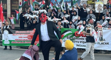 Kahramanmaraş’ta Gazze İçin Destek Konvoyu Düzenlendi