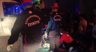 Kahramanmaraş’ta iki otomobil çarpıştı: 2 yaralı