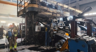 -Kahramanmaraş’ta iş yeri yangını