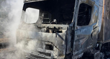 -Kahramanmaraş’ta tır yangını 