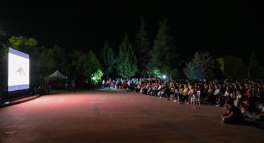 KSÜ’de Açık Hava Sinema Keyfi