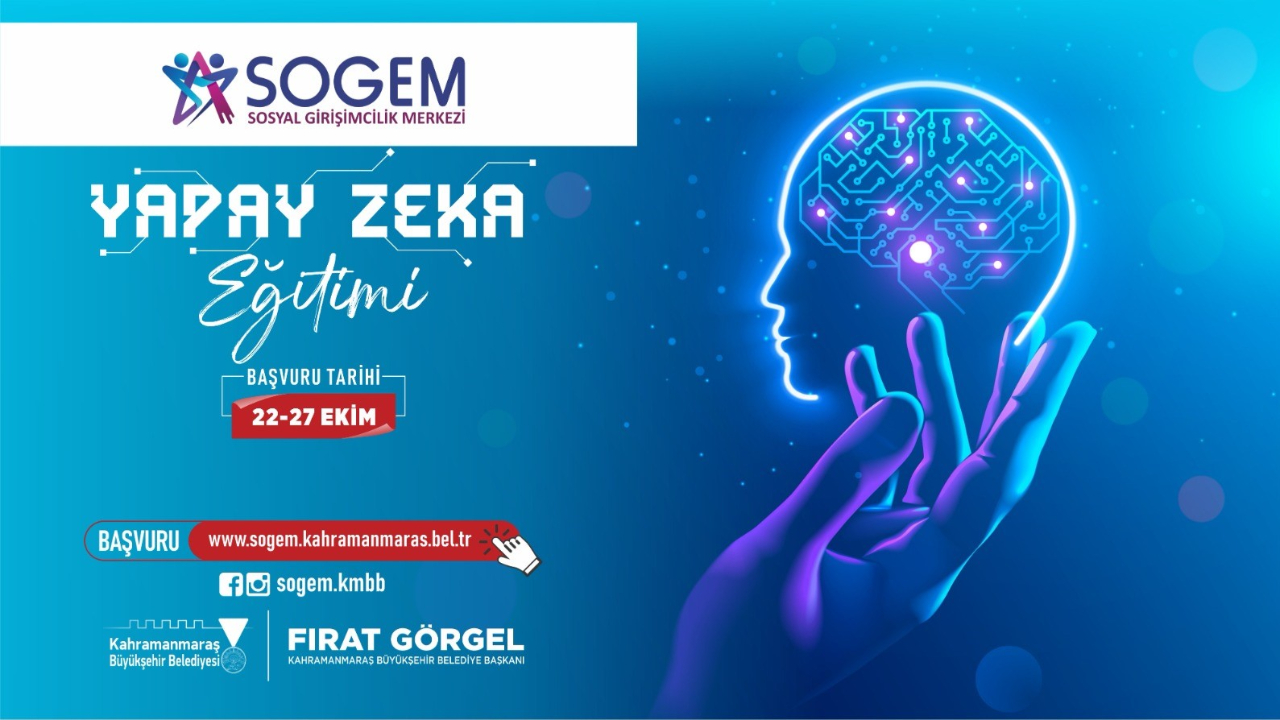 SOGEM’in Yapay Zekâ Eğitimine Başvurular Başladı!