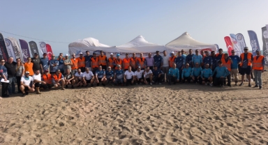 Türkiye’nin olta balıkçıları Yumurtalık’ta yarıştı