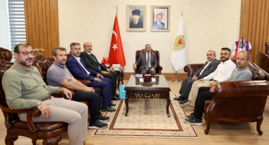 Vali Mükerrem Ünlüer’e Ufka Yolculuk Yarışması Ziyareti